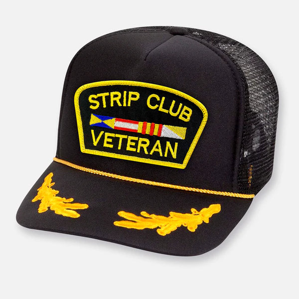 Strip Club Veteran Trucker Hat