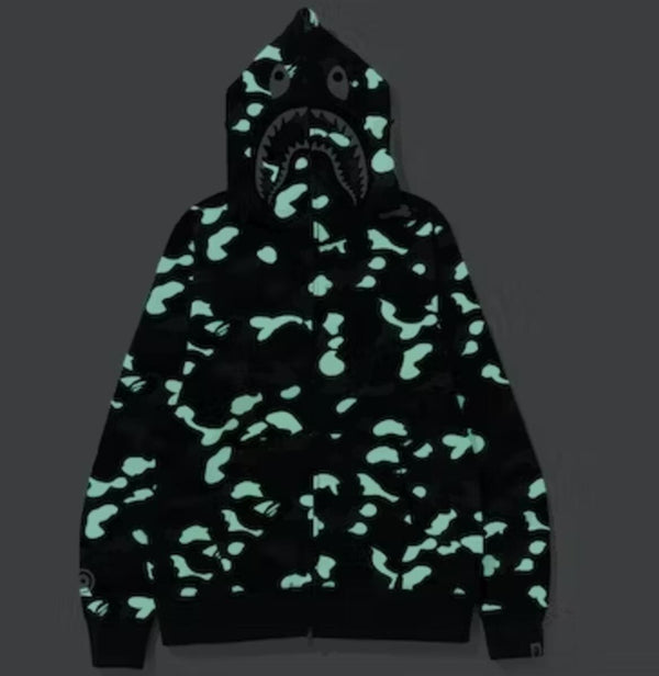 Bape full zip hoody