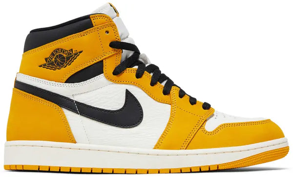 Jordan 1 black yellow orche men’s