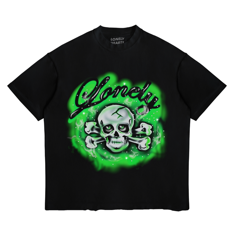 Hearts Club Tee Cropped