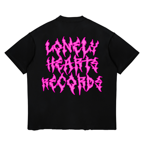L hearts studded scare Tee