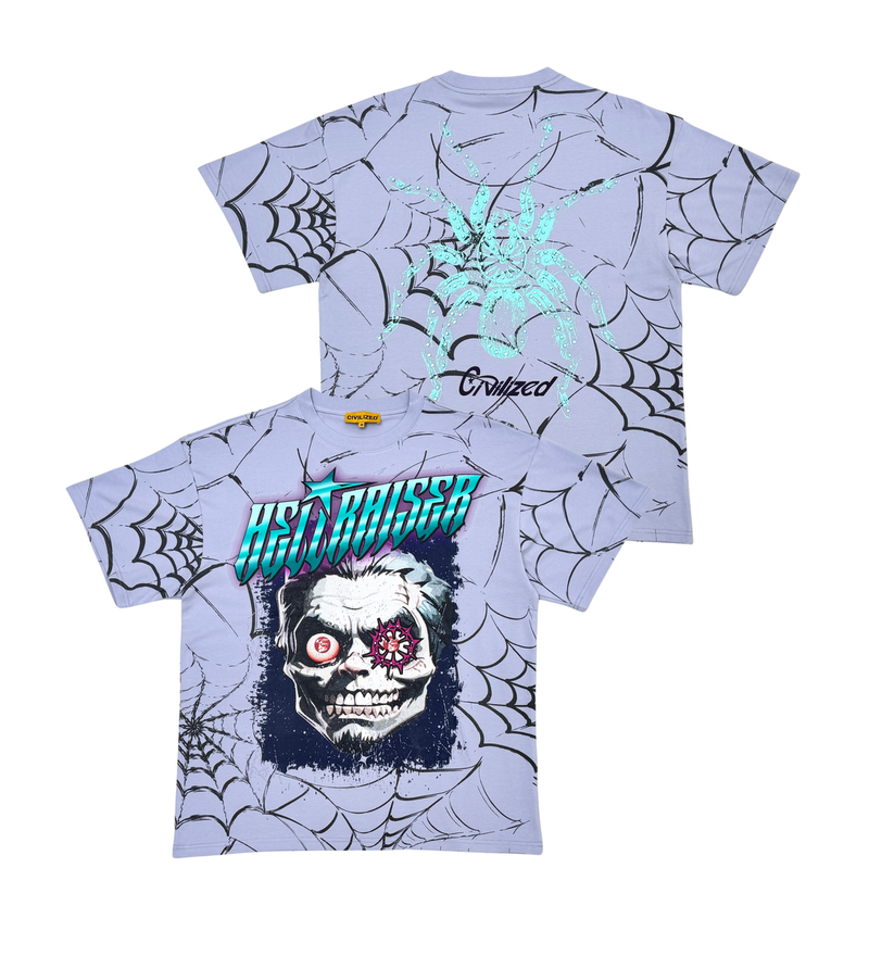 Civil Hellraiser Tee Purple