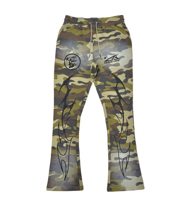 Civil Stacked Camo Joggers