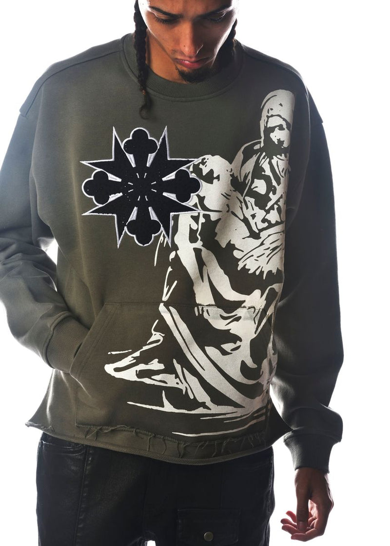 Gunzini Men’s Cropped Sweater