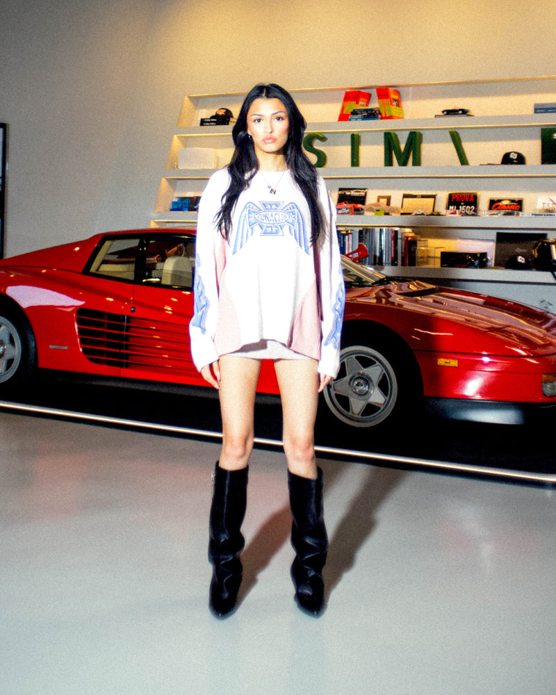 SPA Waffle Knit White