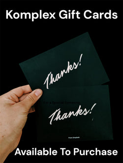 Komplex Gift Cards Purchase