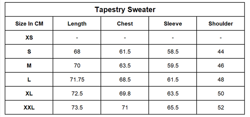 Midnight Merc Tapestry Sweater