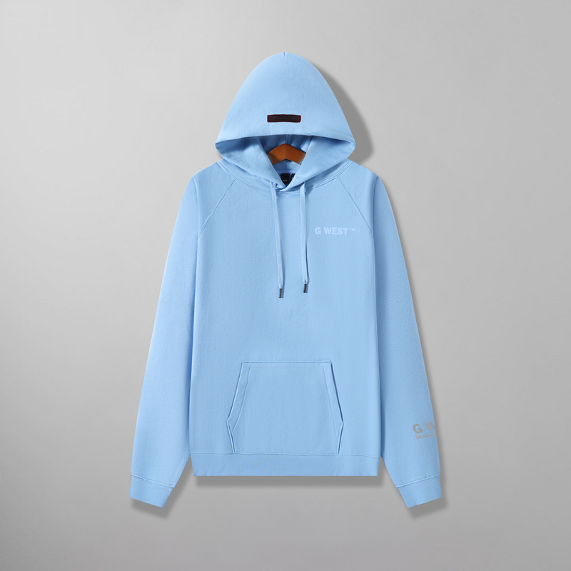 G WEST SMALL CHEST LOGO HOODIE