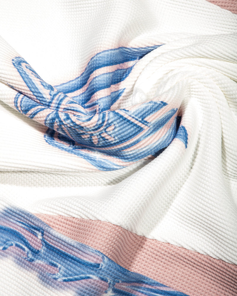 SPA Waffle Knit White