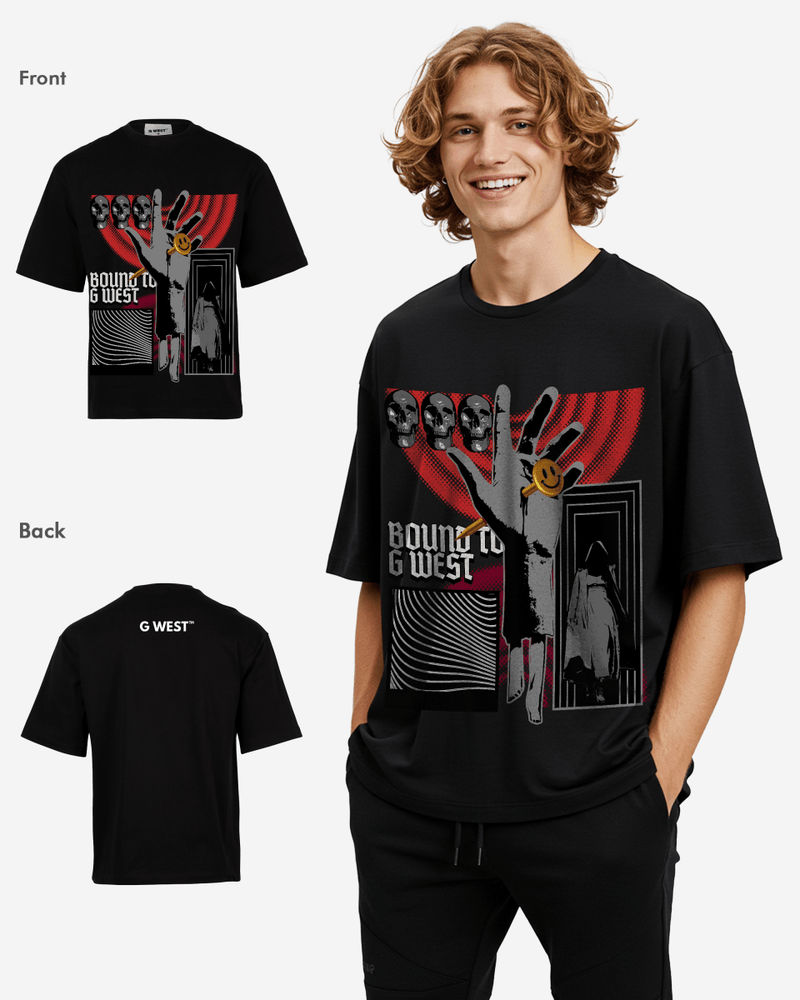 BOUND TO G WEST OVERSIZED TEE GWROJMT46