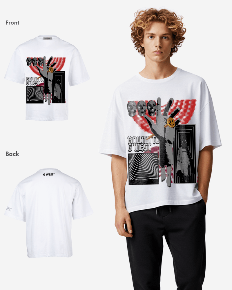 BOUND TO G WEST OVERSIZED TEE GWROJMT46
