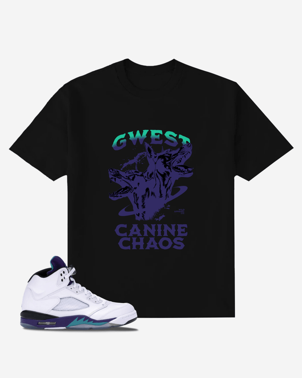 Canine Chaos Oversized T-Shirt