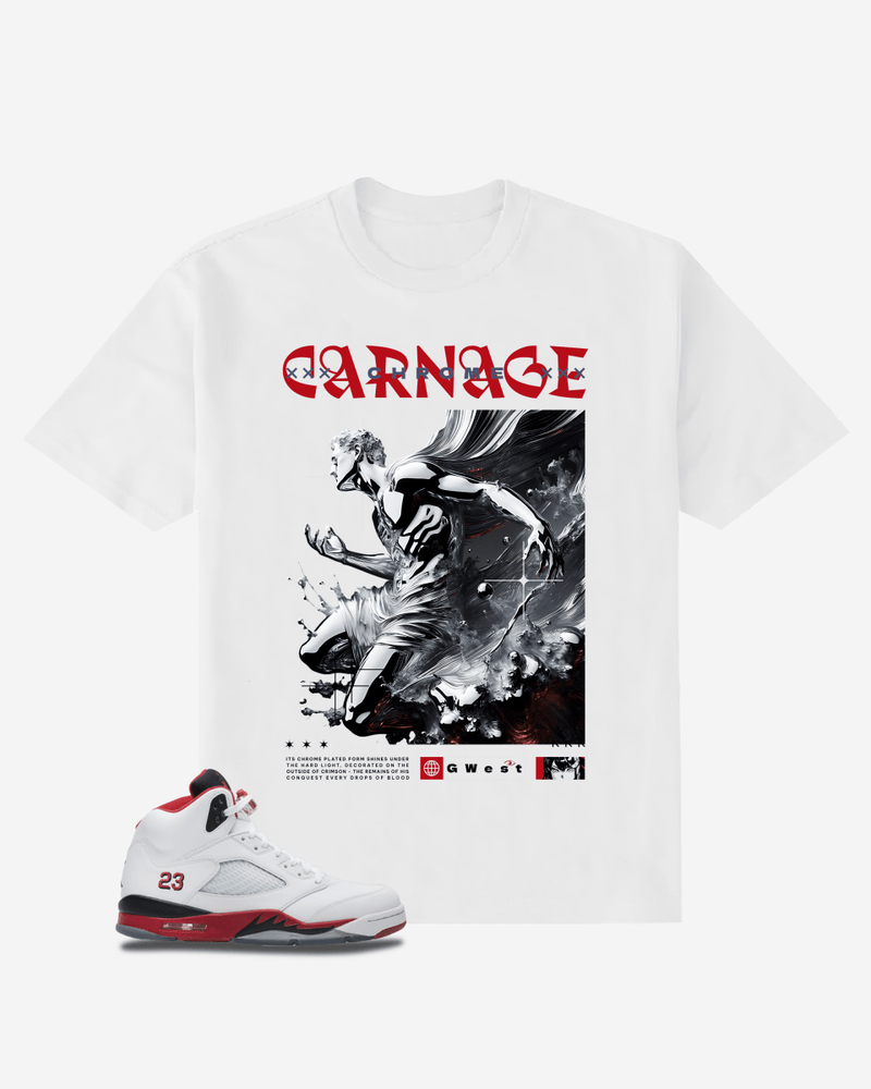 Chrome Carnage Oversized T-Shirt