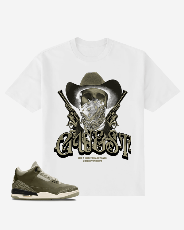 Cowboy-Graphic Oversized T-Shirt