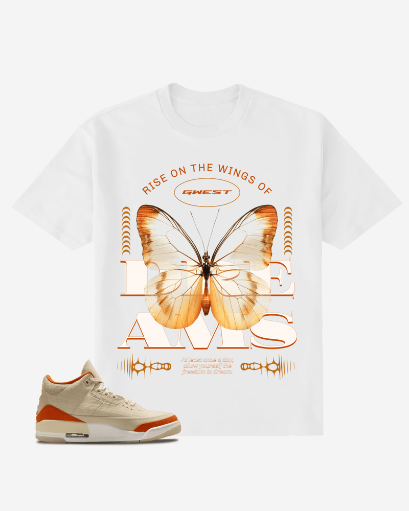 Elegant Butterfly Dream Oversized T-Shirt