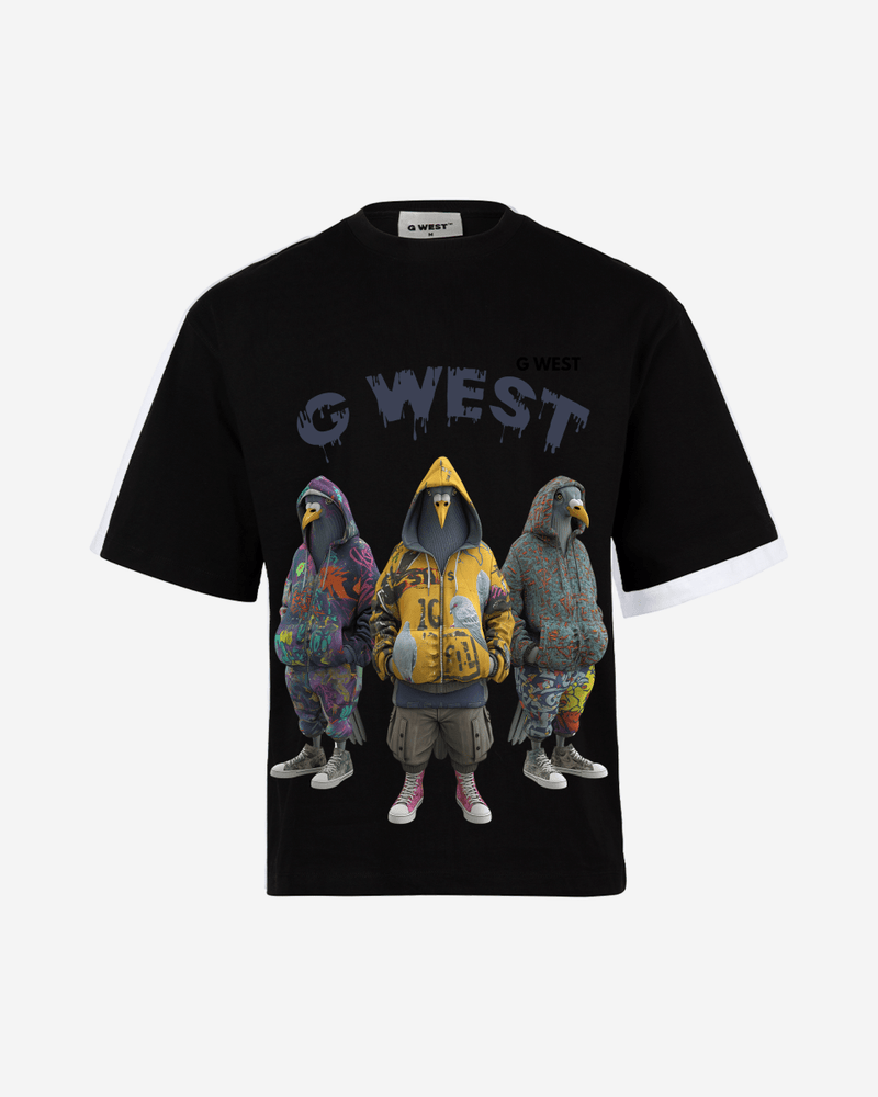 G West 3 Peigion Oversized Tee