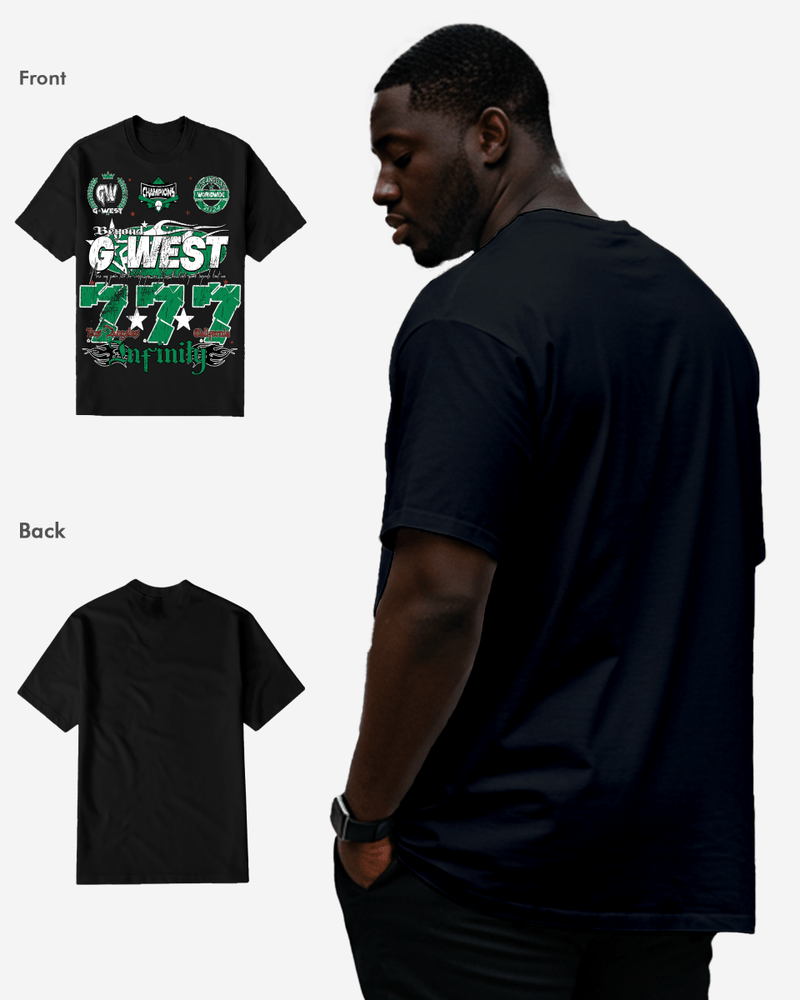 G West 777 Oversized Tee Big and Tall