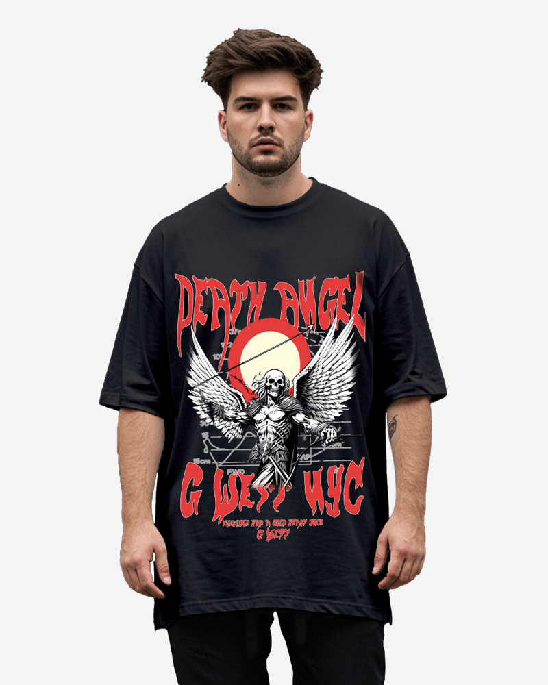 G WEST ANGEL OF DEATH T SHIRT Big and Tall