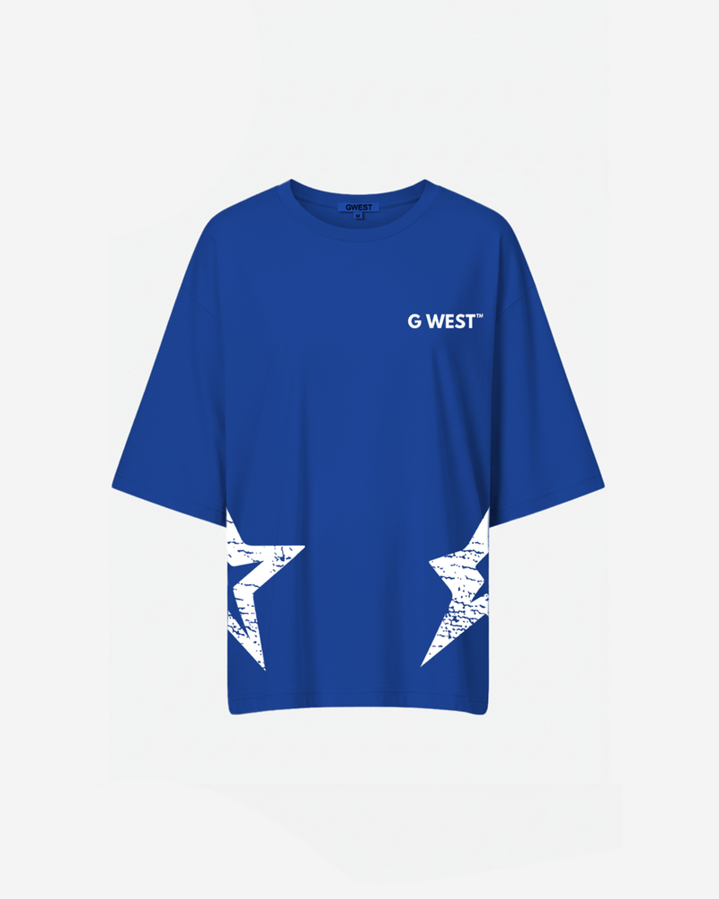 G West Arch Logo Oversized Tee - Women