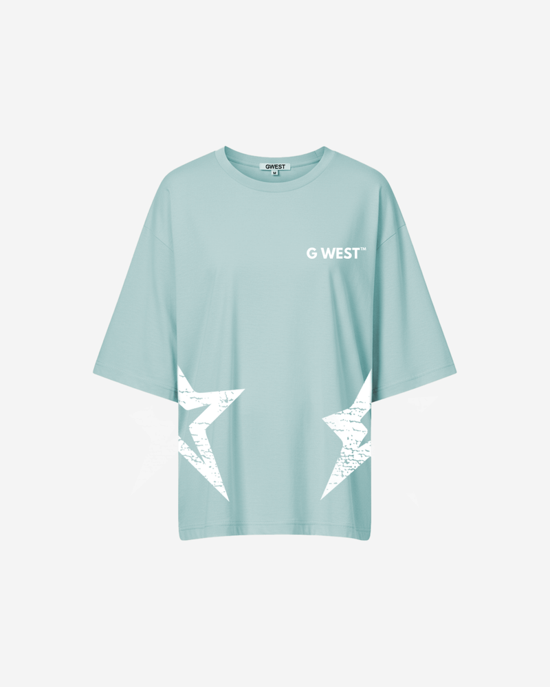 G West Arch Logo Oversized Tee - Women