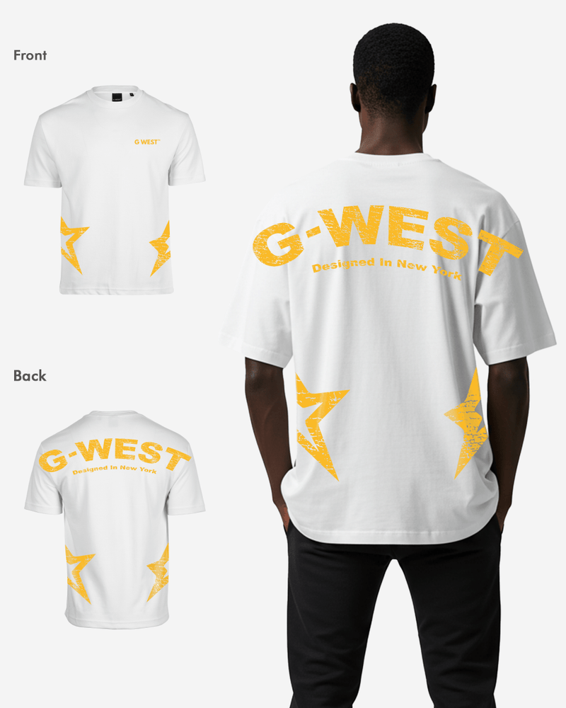 G West Arch Logo Oversized Tee
