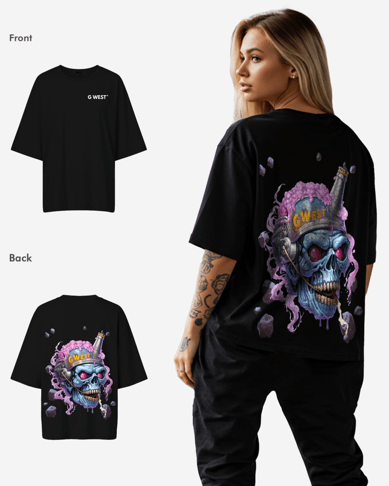 G West Beer Buddies Oversized Tee -WOMEN