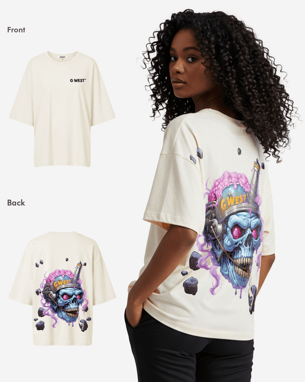 G West Beer Buddies Oversized Tee -WOMEN