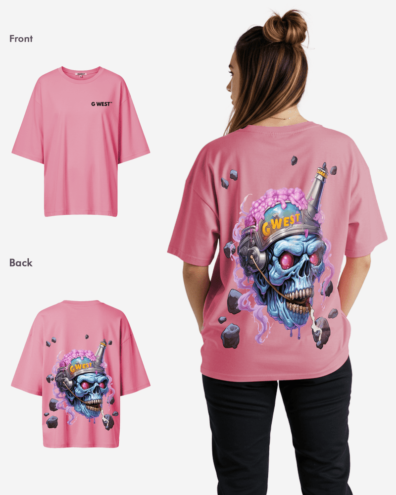 G West Beer Buddies Oversized Tee -WOMEN