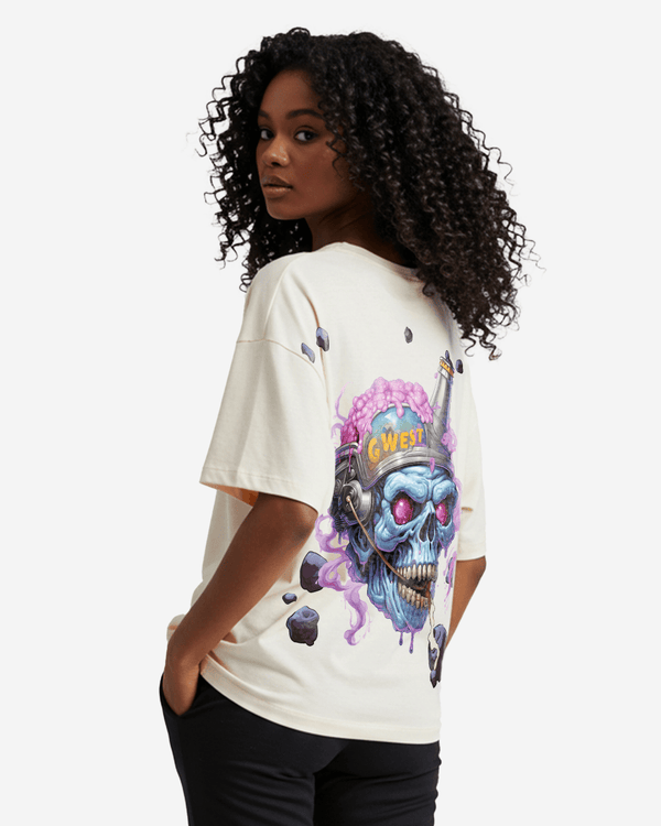 G West Beer Buddies Oversized Tee -WOMEN