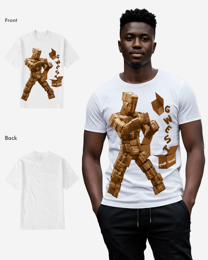 G WEST BOX MAN TEE