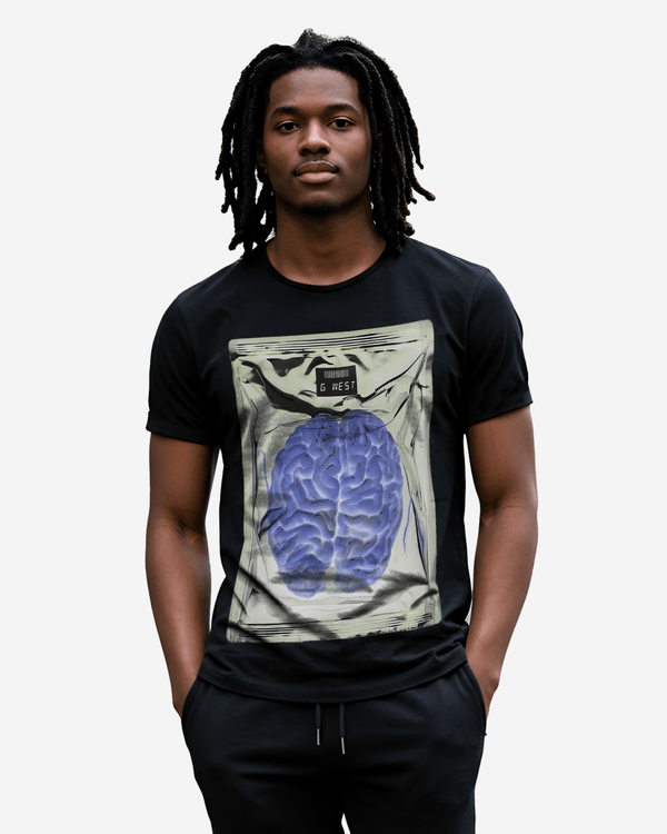 G West Brain Bag Black Tee