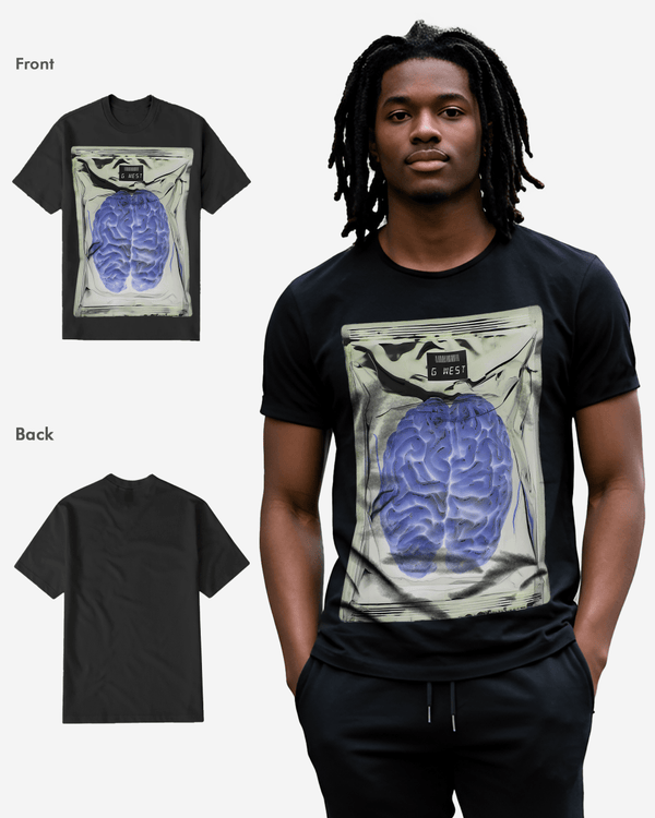 G West Brain Bag Black Tee