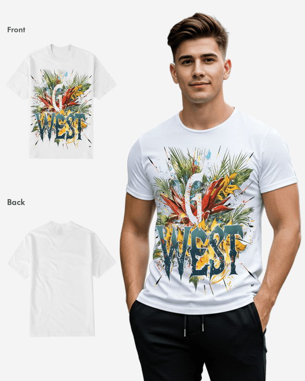 G WEST CALI VIBES TEE