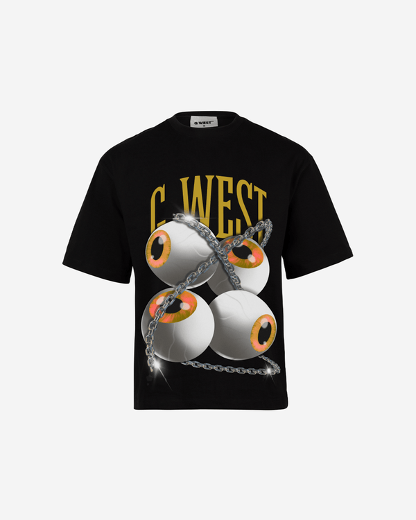 G West chained perception oversized tee GWROJMT67