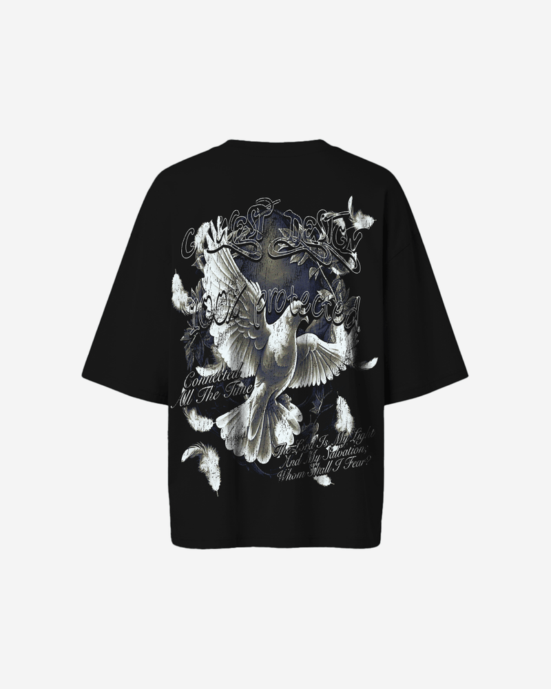 G West Connected All The Time Premium Oversized Tee -WOMEN