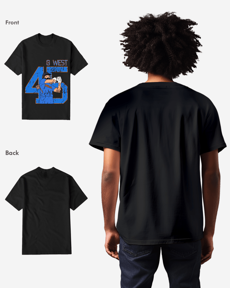 G West Cricket India King-45 T-Shirt : Gwdtfl2410 - 3 Colors