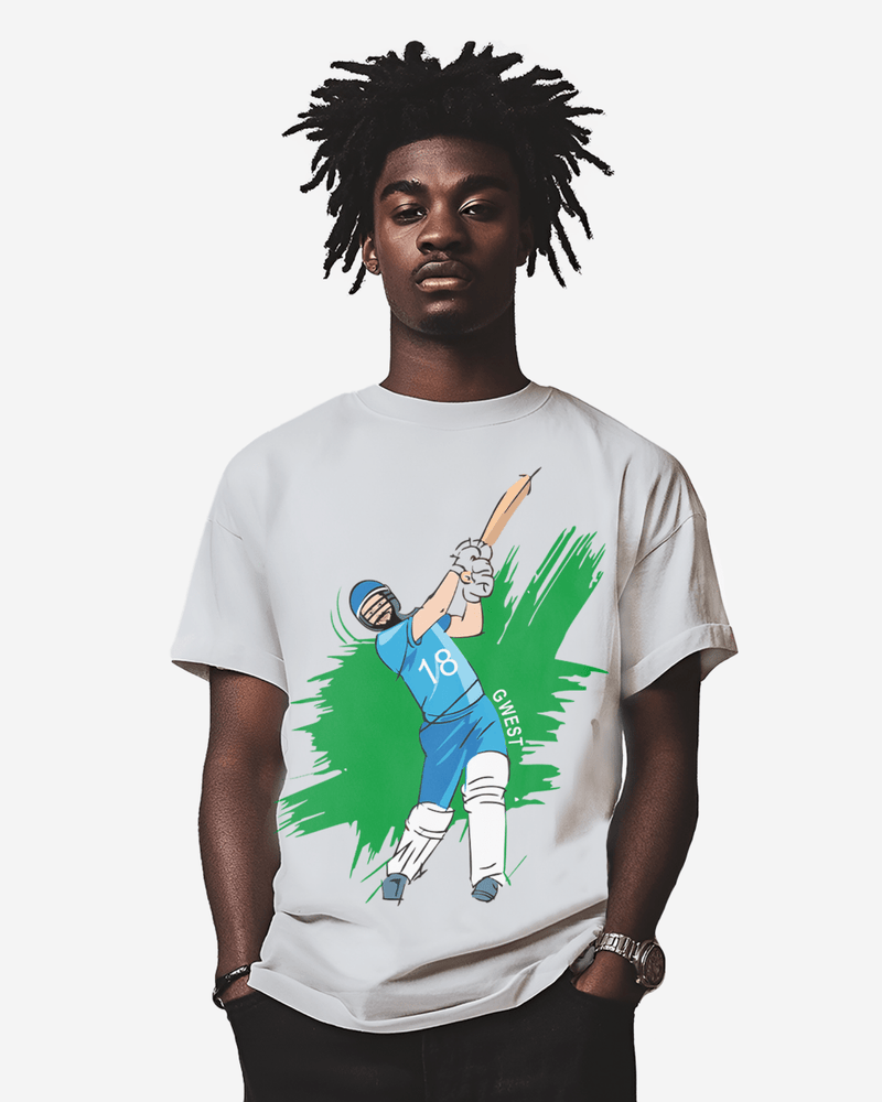 G West Cricket India T-Shirt : Gwdtfl2411 - 3 Colors