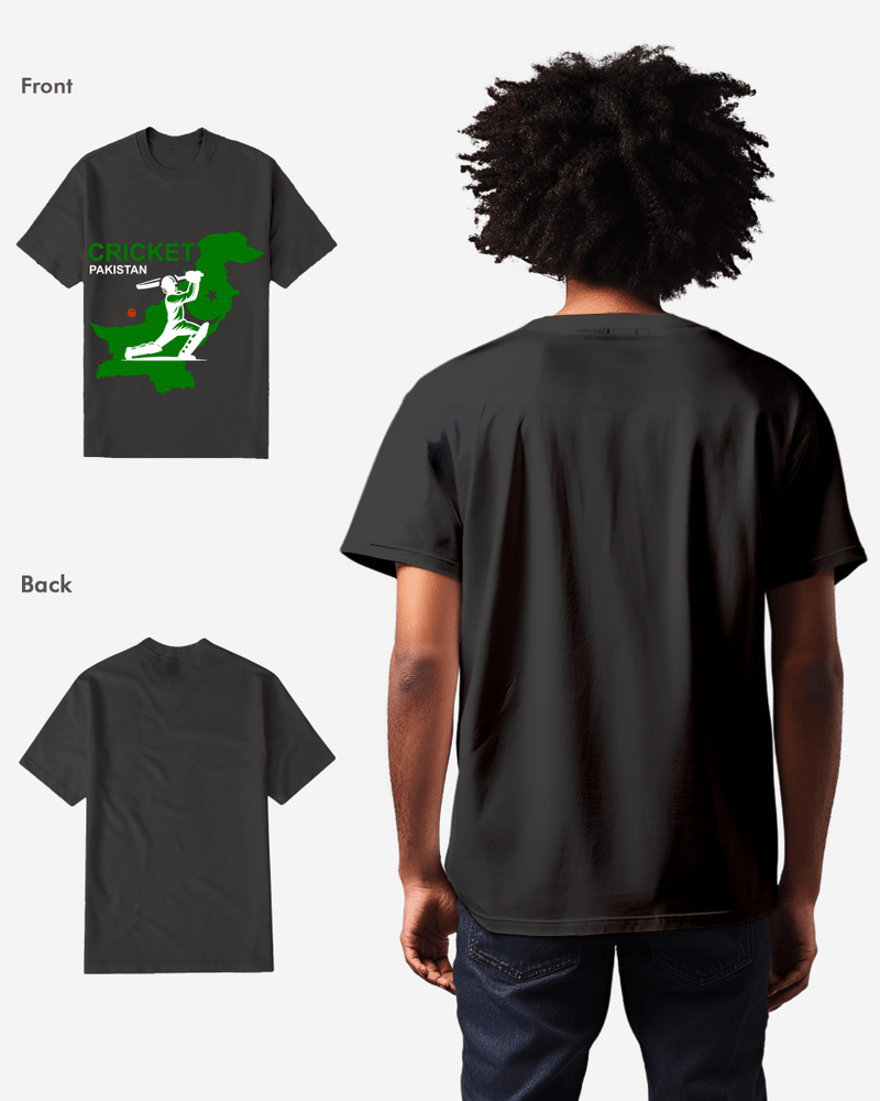 G West Cricket Pakistan T-Shirt : Gwdtfl2407 - 2 Colors