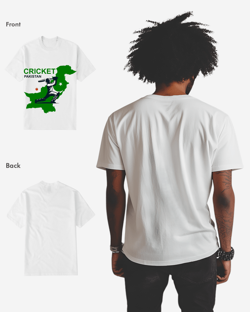 G West Cricket Pakistan T-Shirt : Gwdtfl2407 - 2 Colors