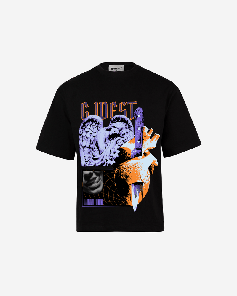 G WEST Cut to the core oversized tee GWROJMT36