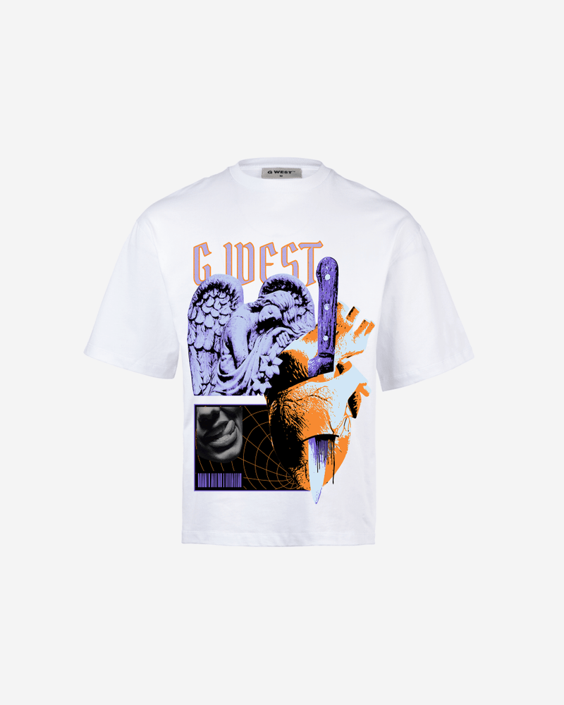 G WEST Cut to the core oversized tee GWROJMT36