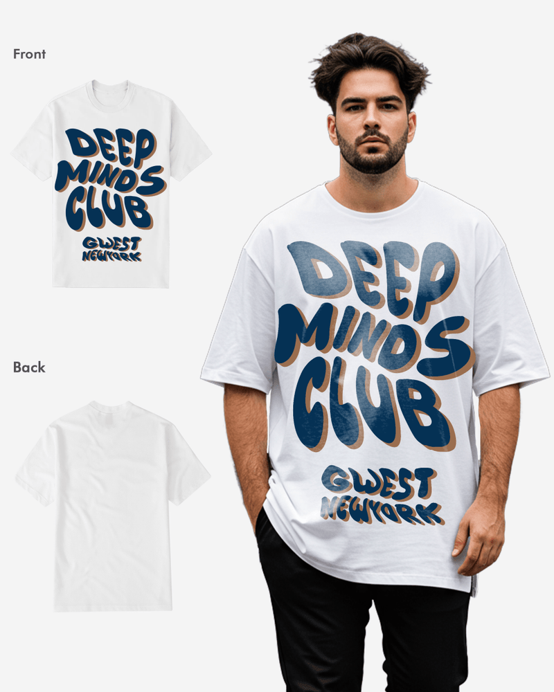 G West Deep Mind Club Distress graphic tee Big and Tall