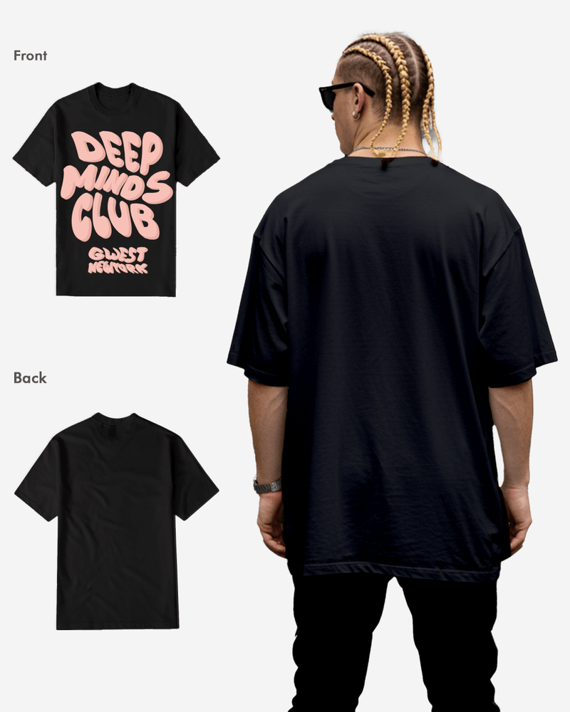 G WEST DEEP MINDS CLUB TEE Big and Tall