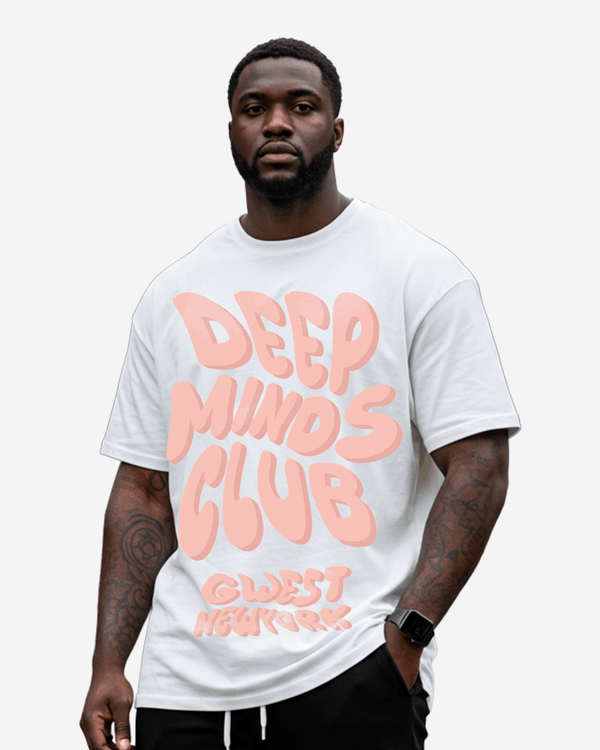 G WEST DEEP MINDS CLUB TEE Big and Tall