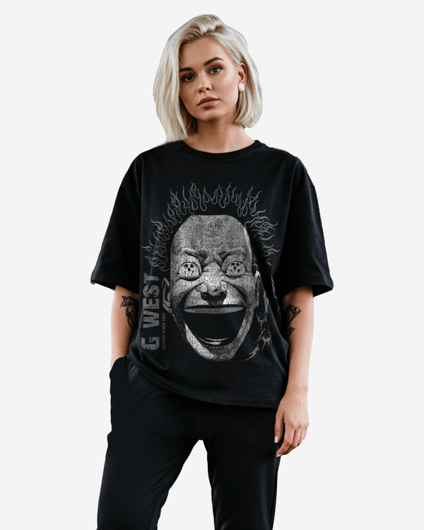 G West Electrical Einstein Oversized Tee -WOMEN