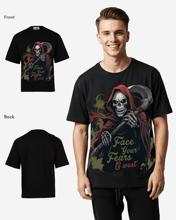 G West Face Your Fears Oversized Tee