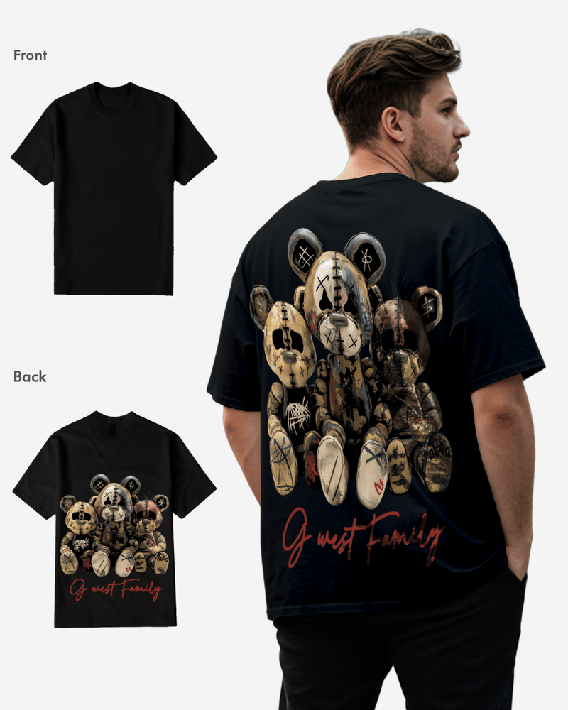 G West Family Black Tee Big and Tall