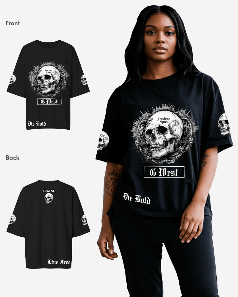 G West Fearless Spirit Oversized Tee -WOMEN