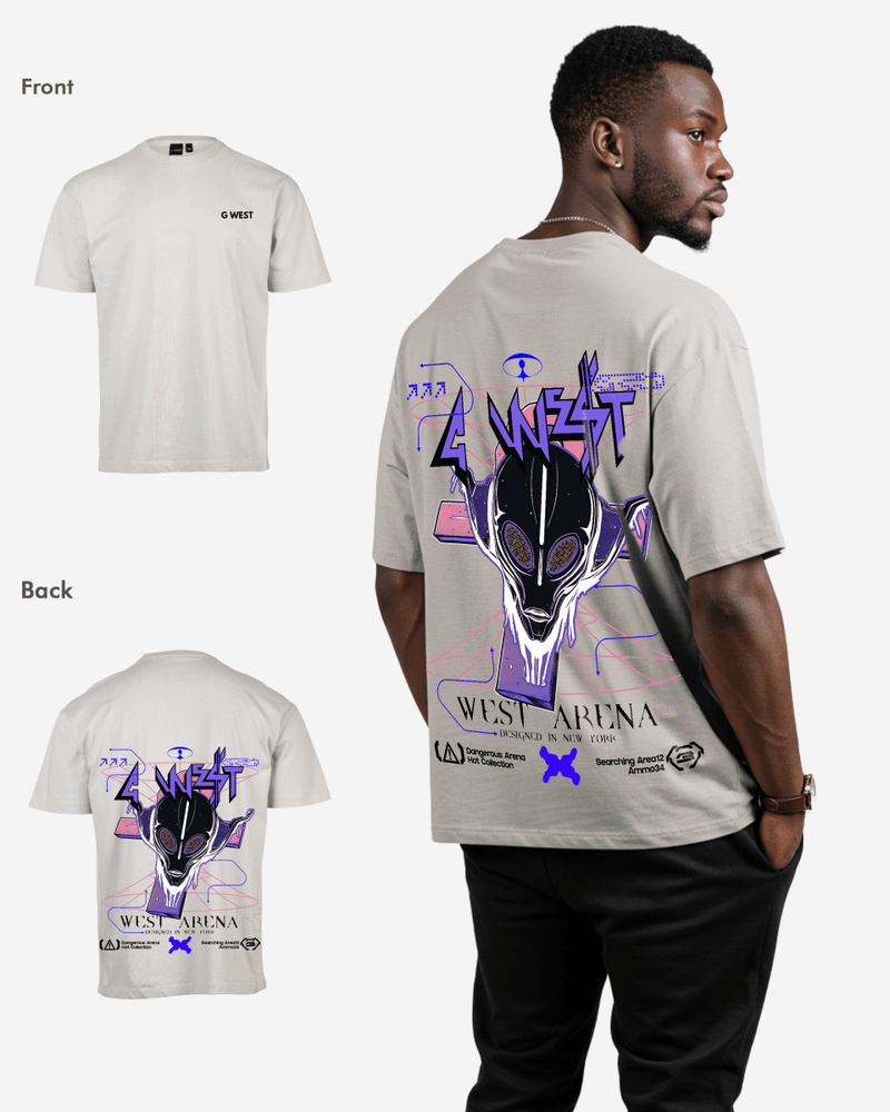 G West Future Journey Life Style Oversized Tee Mens Style