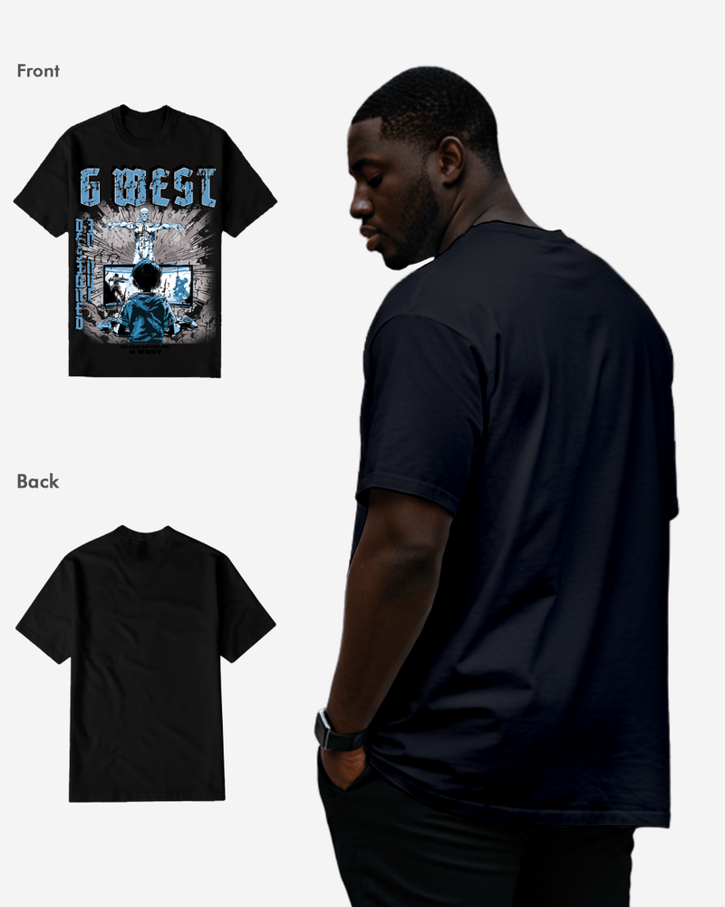 G West Game of G Baby Blue Tee Big and Tall